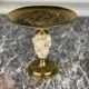 Cup in gilded bronze and ivory