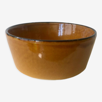 Antique ceramic salad bowl