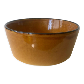 Antique ceramic salad bowl