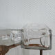 Whisky decanter with flat cap