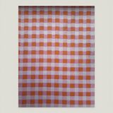 Parisian bonnetière wardrobe in raw wood, 1950.