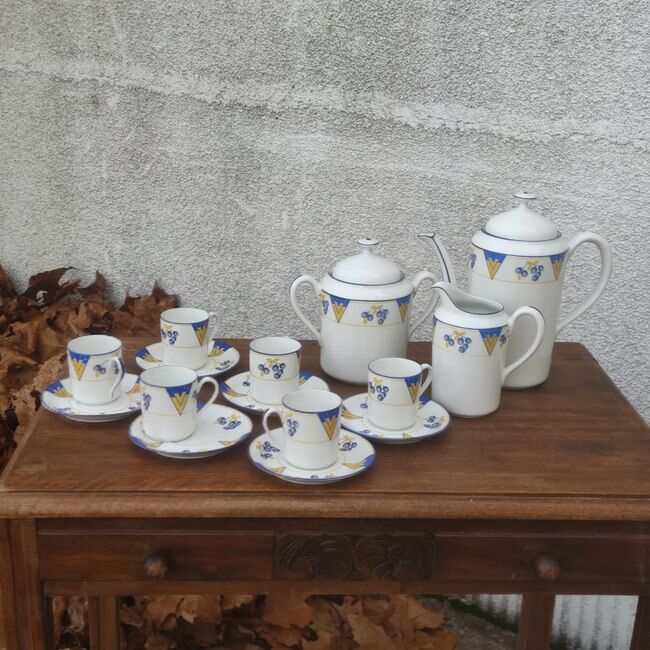 Art deco coffee service