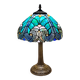 Lampe de table de style verre tiffany