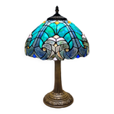Tiffany glass style table lamp