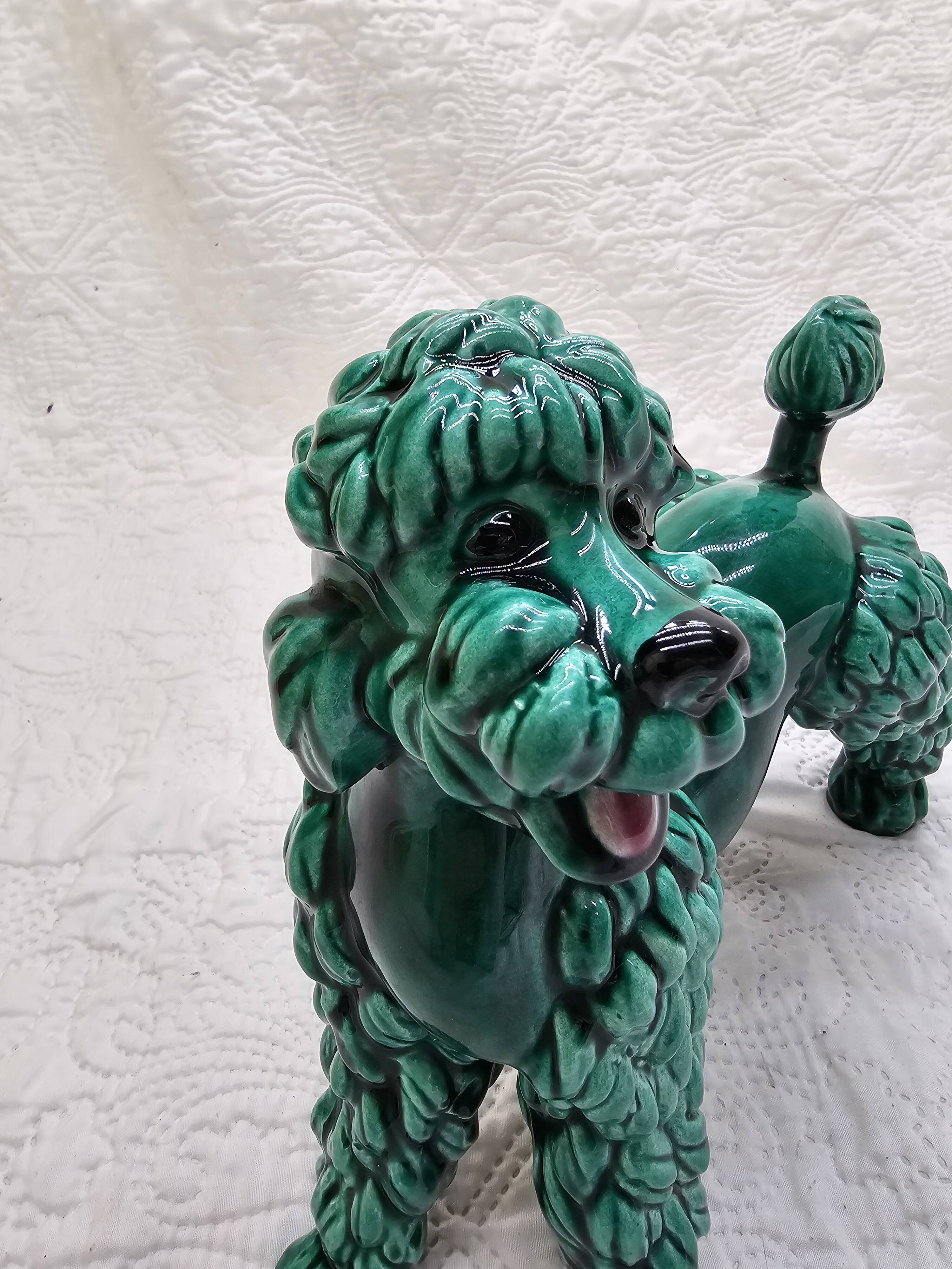 Ceramic poodle Vallauris