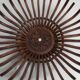 Handcrafted fruit dish 1960 solid wood unique piece