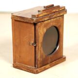 Old Burmese teak clock box