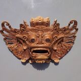 Balinese mask carved from solid wood – Barong spirit