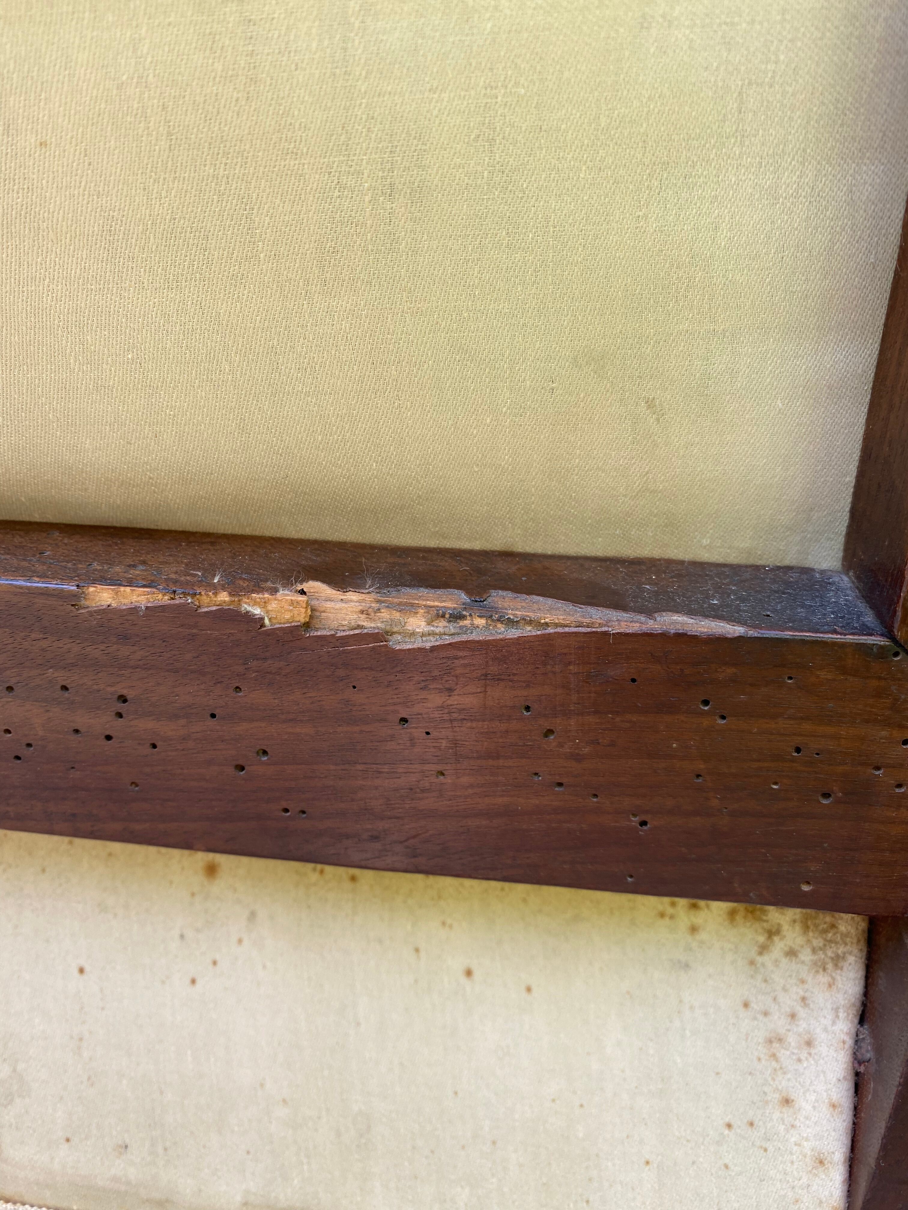 Armchair Bergère Empire early nineteenth