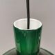 Suspension Holmegaard P&T, verre vert. 1976, Danemark