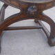 Dagobert curl chair neo renaissance late 19th century