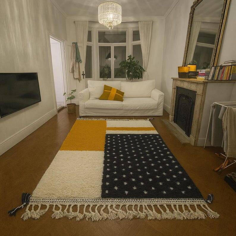 Tapis marocain artisanal 200cmx100cm
