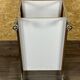 60s 70s serving trolley dinette made of teak & chrome Danish Modern Design