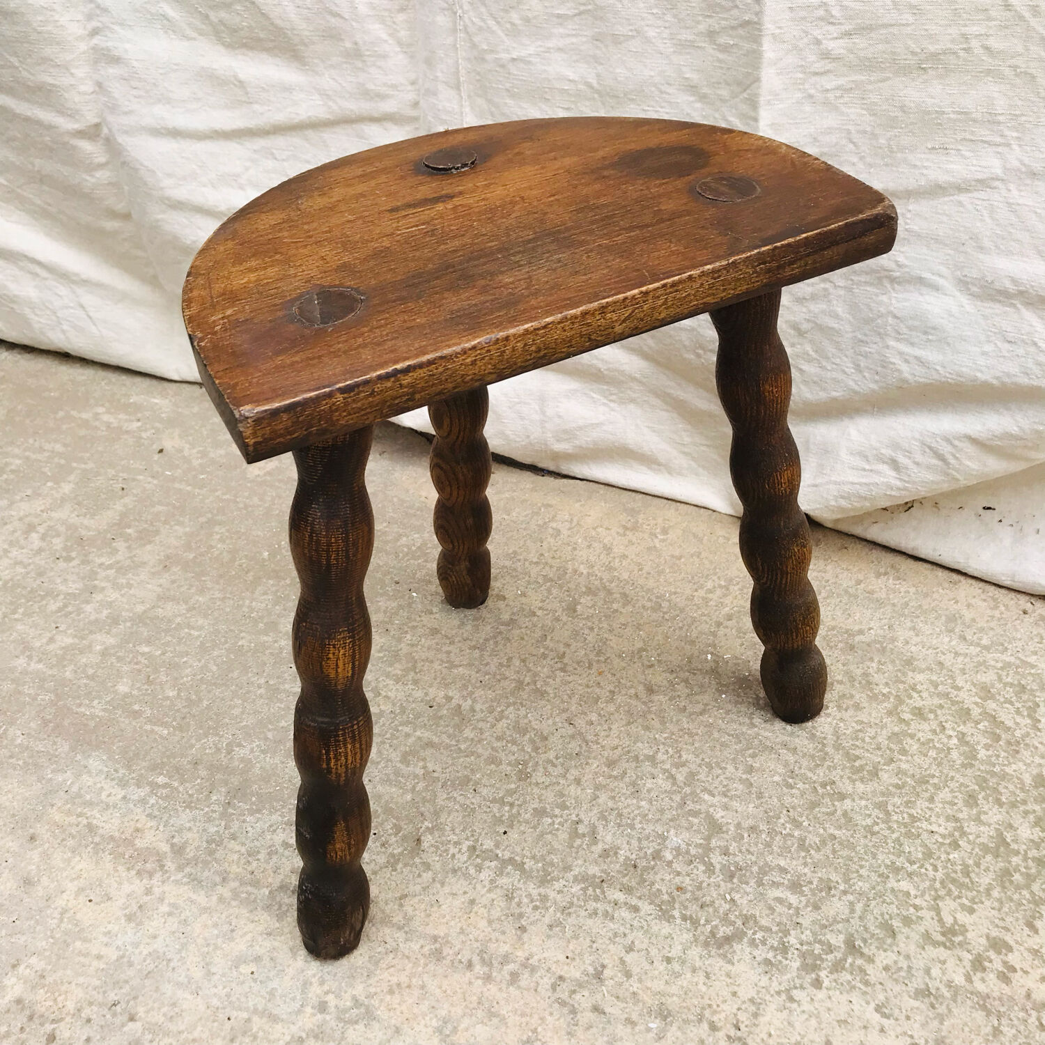 Vintage cowherd stool