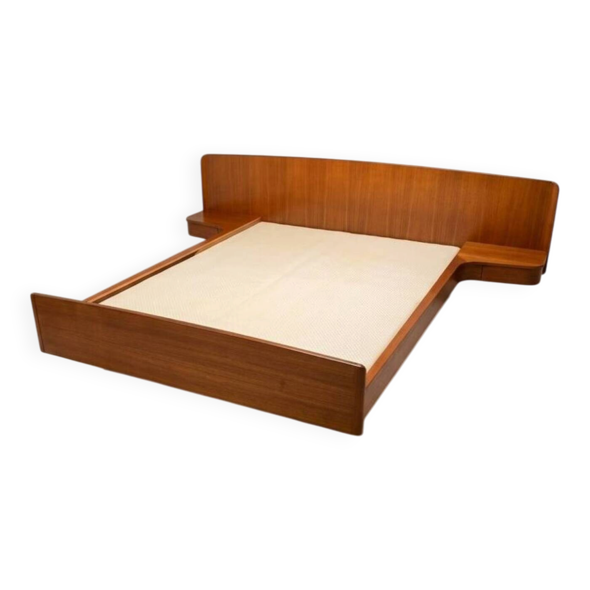 Scandinavian floating bed Teak - Peter Hvidt & Orla Mølgaard-Nielsen