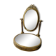 Miroir psyché en laiton 35x46cm