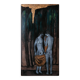 Lovers enamel artwork by Vitus Lőrincz