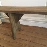 Former bench solid wood