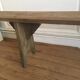Former bench solid wood