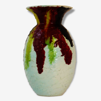French ceramic vase from the 1960s vintage