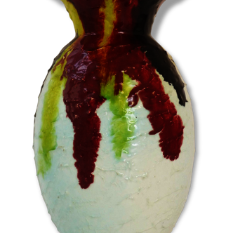 French ceramic vase from the 1960s vintage