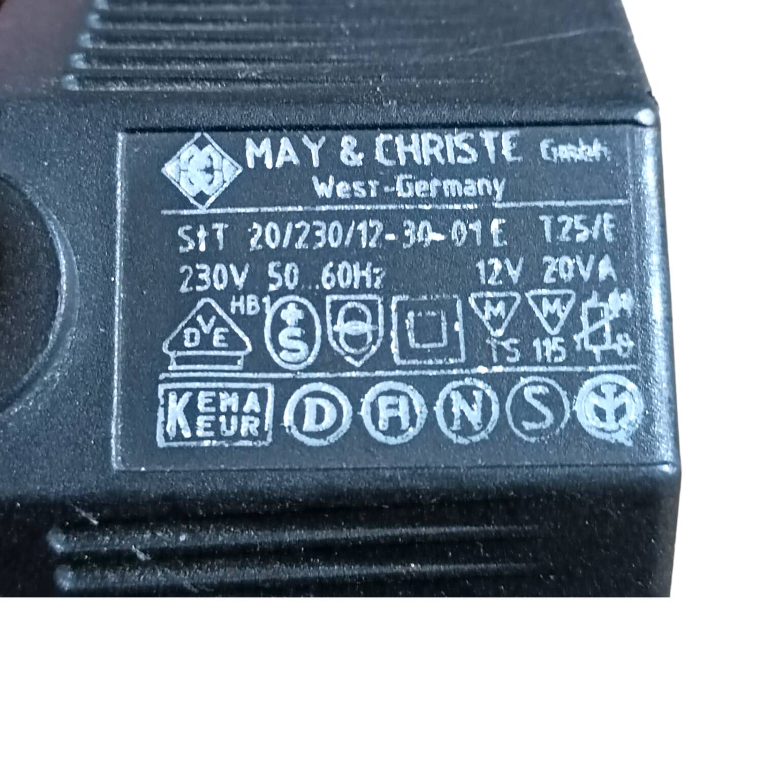 Vintage space age table lamp - May & Christe West Germany