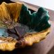 Large ceramic plate from Vallauris "Geneviève"