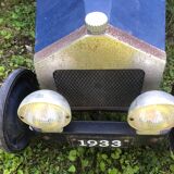 Old pedal car