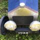 Old pedal car