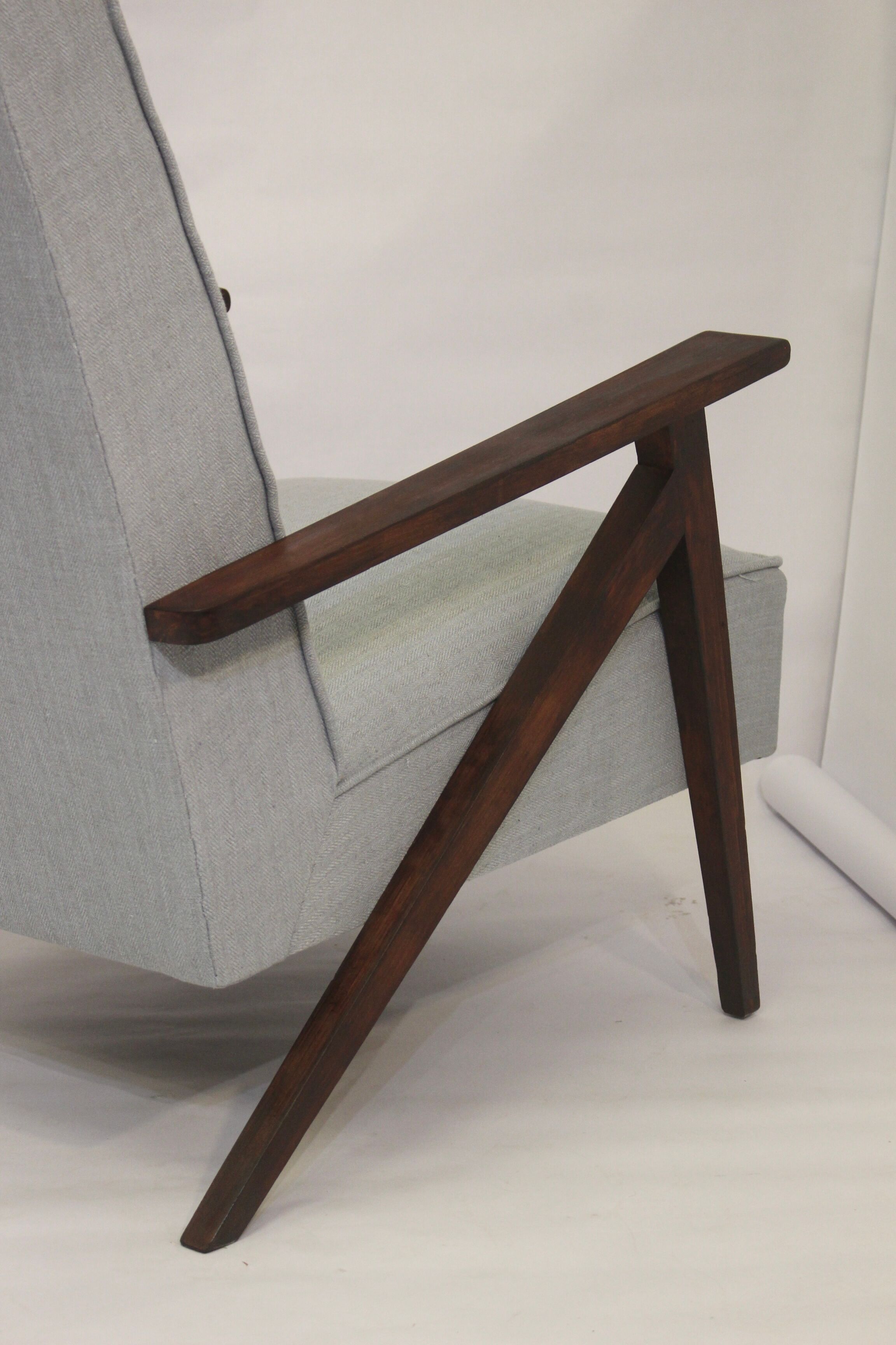 Scandinavian armchair in beech 60s