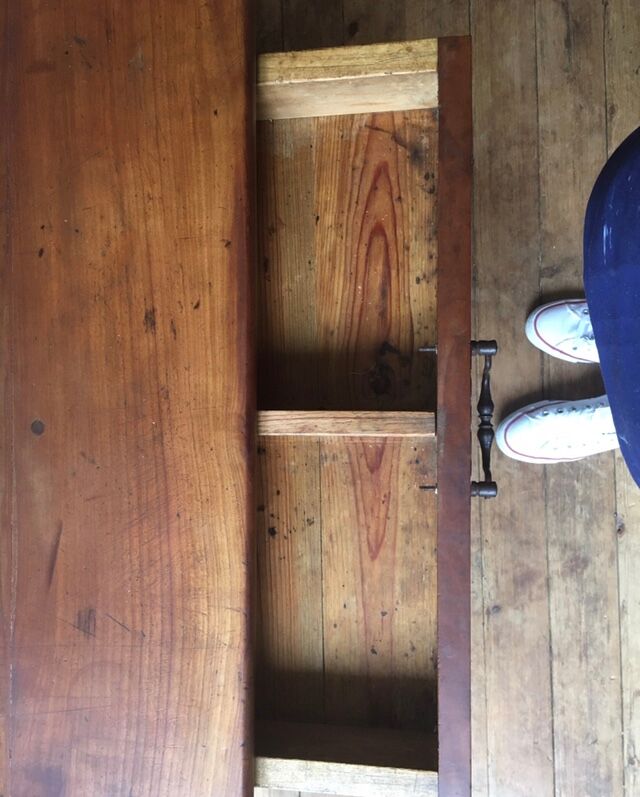 19th century farm table