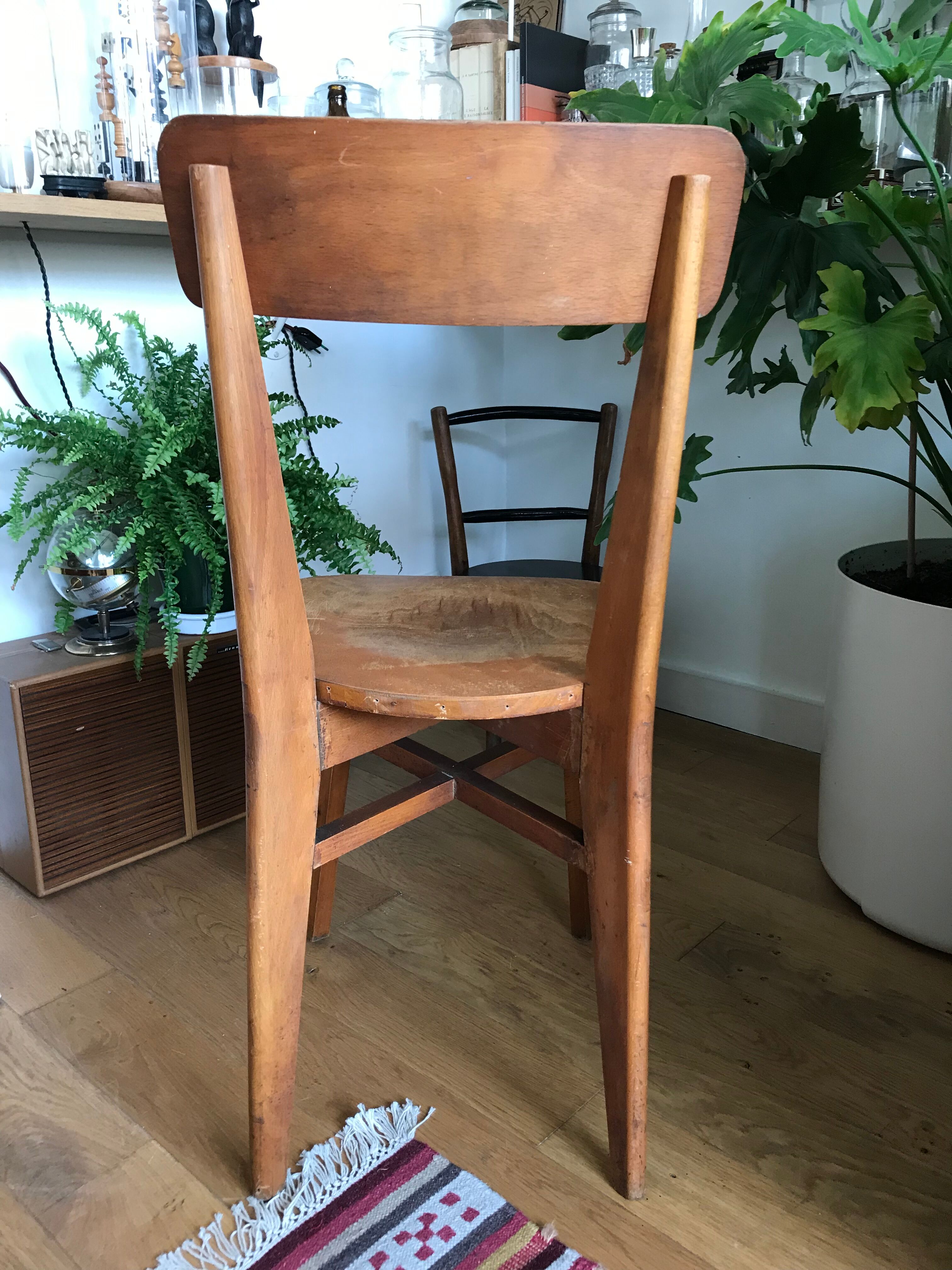 Wooden chair