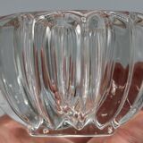 Small crystal vase signed pierre d'avesn art deco
