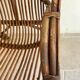 Vintage rattan armchair