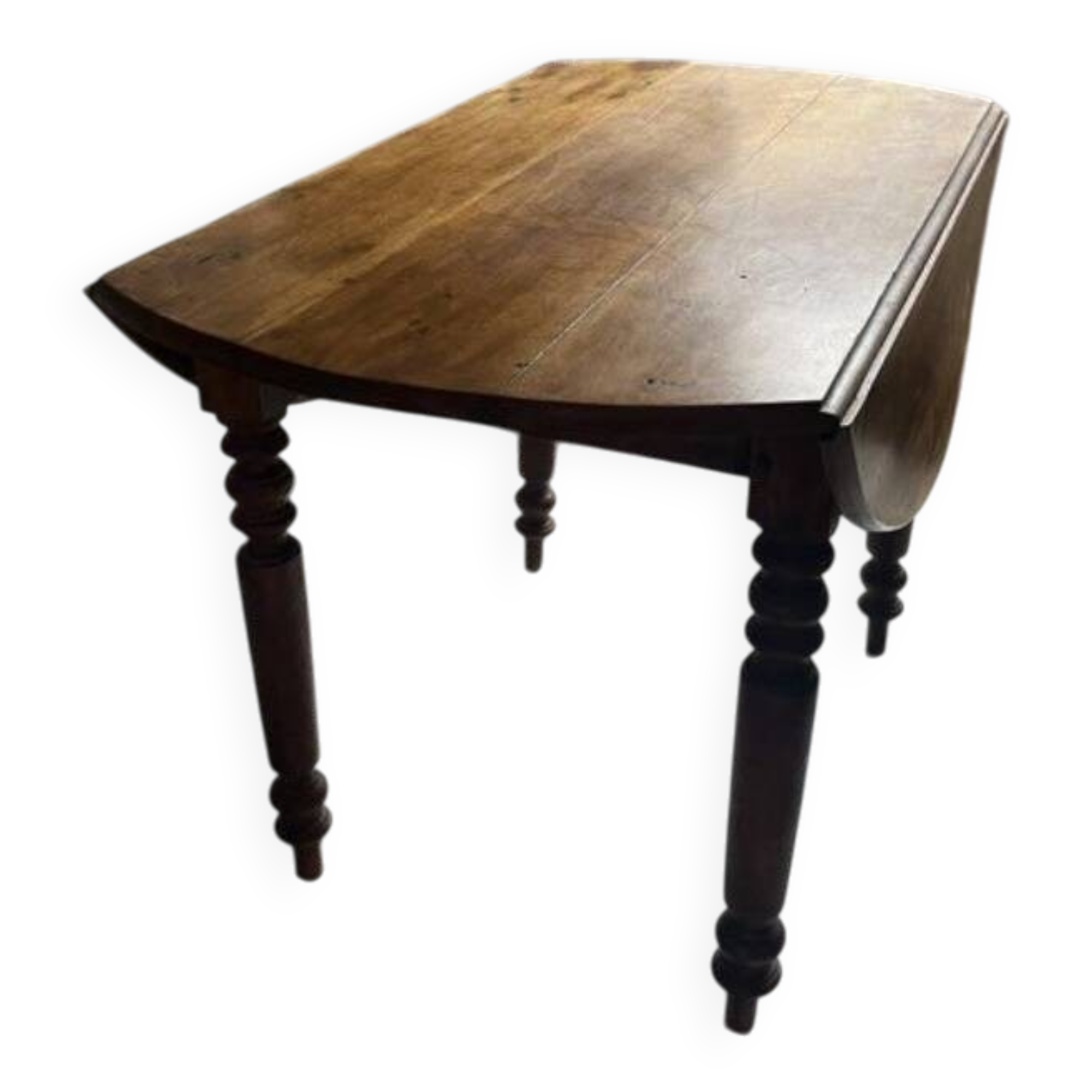 Oak table with ears from the 1950s.