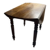 Table chêne oreilles années 50