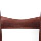 Suite de 4 chaises scandinaves en palissandre de Rio