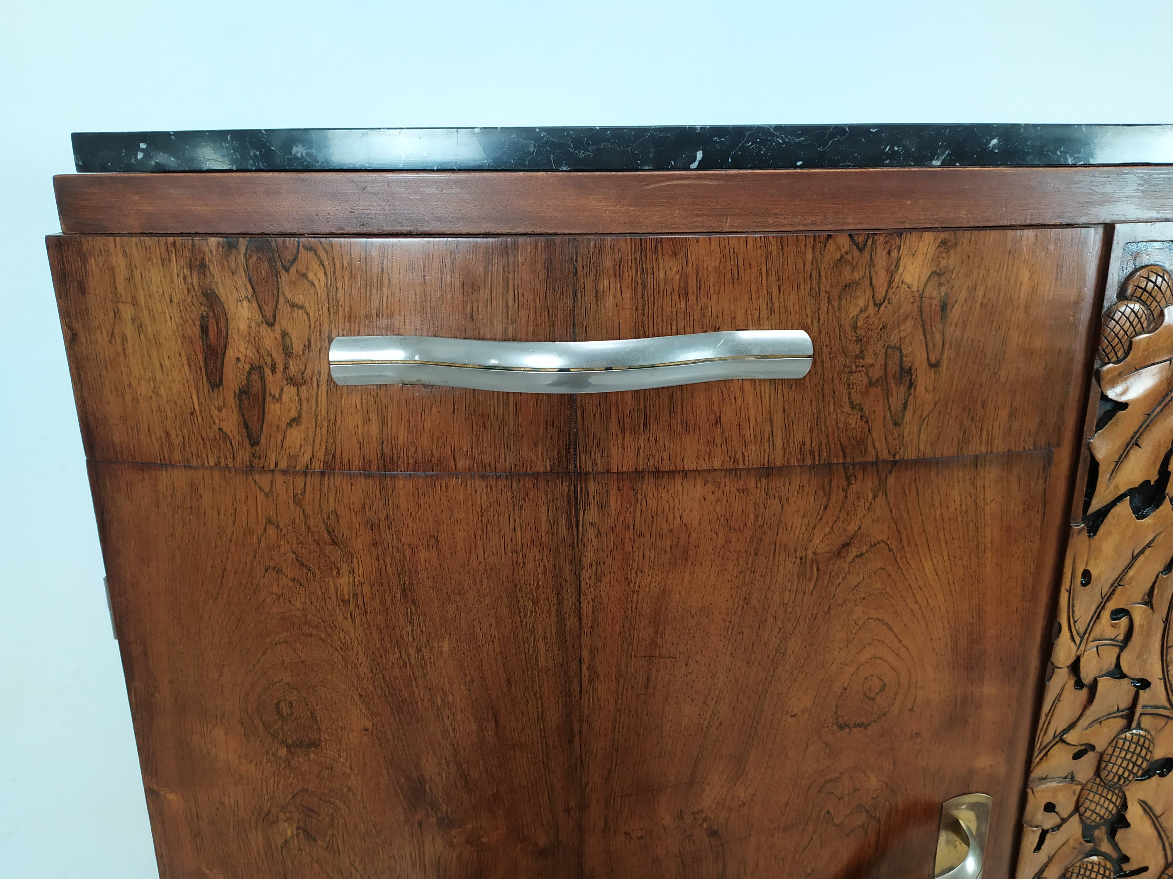 Art deco rosewood sideboard