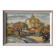 Watercolor Painting MOURIER Marguerite (1910-1987) "the village church" + frame