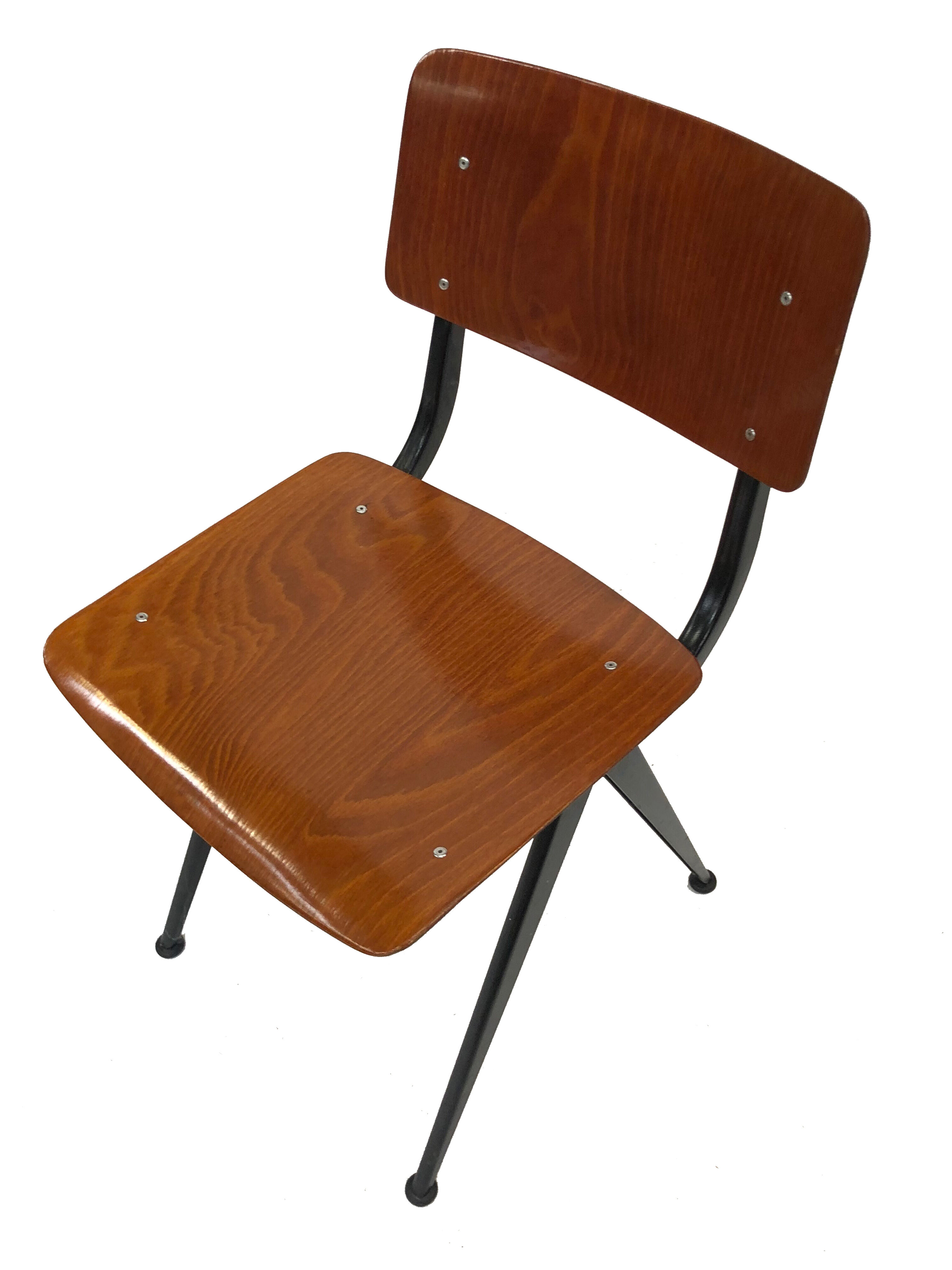 Eromes Marko vintage compass school chair