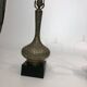 Pair Of Brass Oriental Style Table Lamps Mid Century 1960s Hollywood