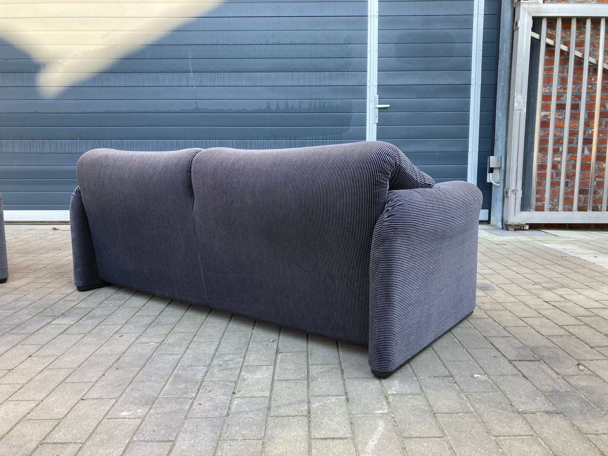 2x Cassina Maralunga 2places (190cm) by Vico Magistretti