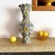 Antique hand-painted ceramic vase
