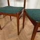 Paire de chaises de salle à manger en bois de teck Danish Design