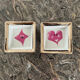 Duo of ashtrays Christian Lacroix in porcelain