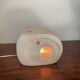 Vintage carved stone lamp signed Arsène Galisson