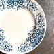 Longchamp ironware cake plate, "Luzy" service