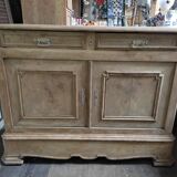 Solid wood sideboard cabinet triple drawer door Aero-gummed dpc 1022200