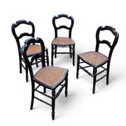 Chaises Napoléon III XIXe siècle / chaises de salle à manger