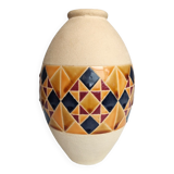 Glazed ceramic vase
